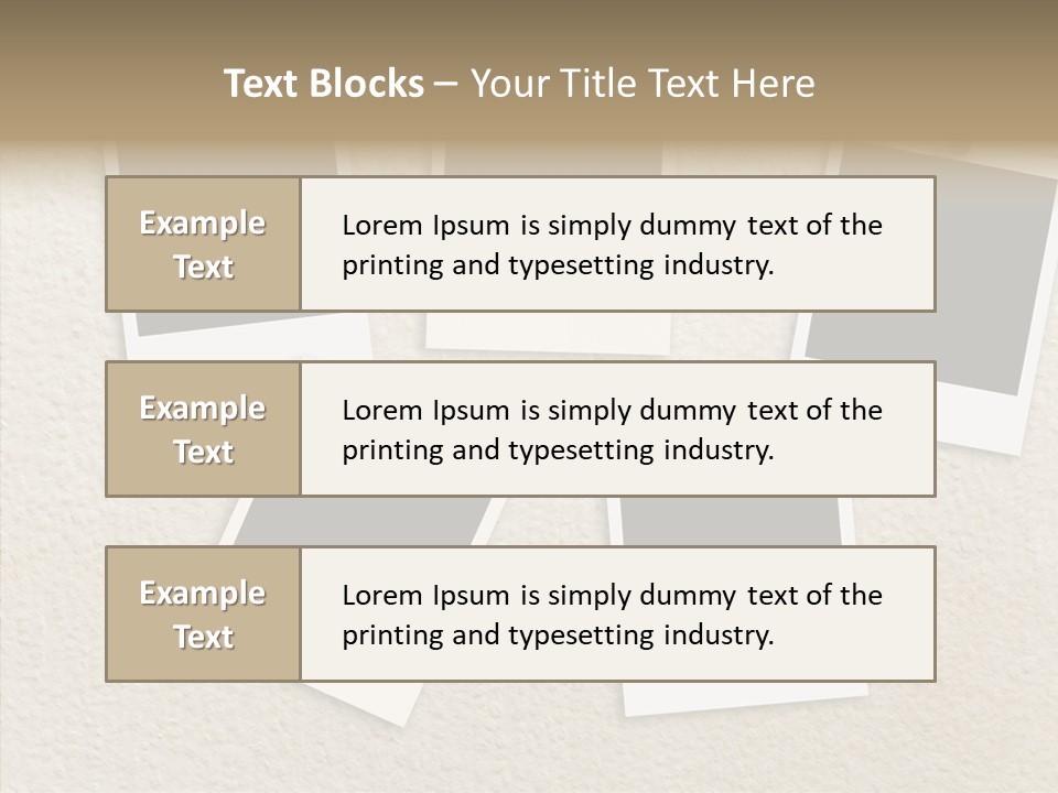 Frame Concept Object PowerPoint Template