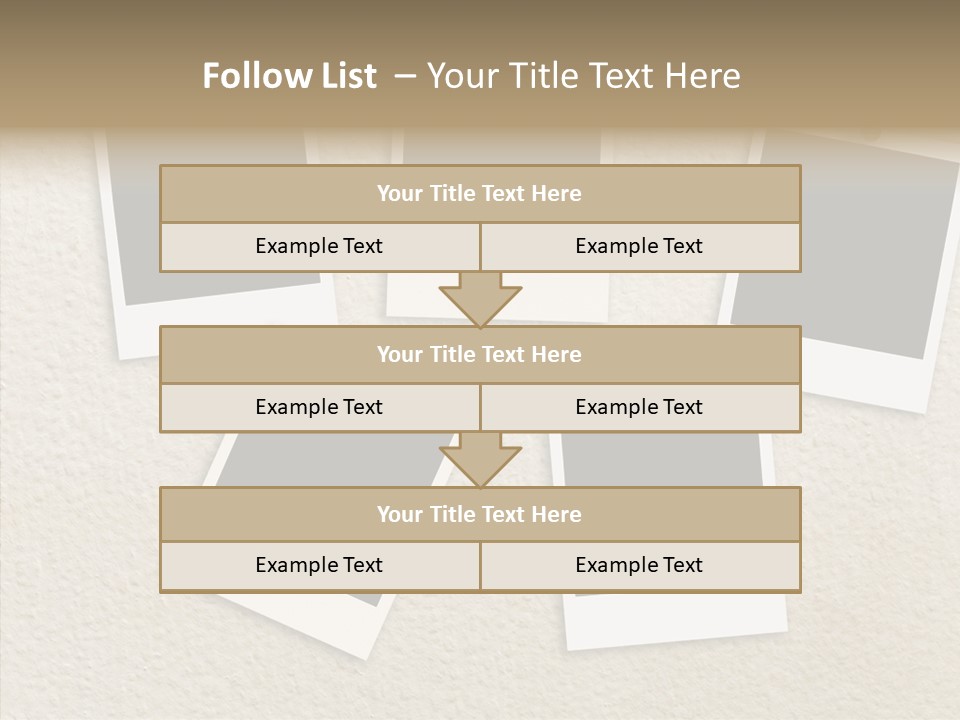 Frame Concept Object PowerPoint Template