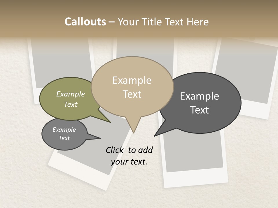Frame Concept Object PowerPoint Template