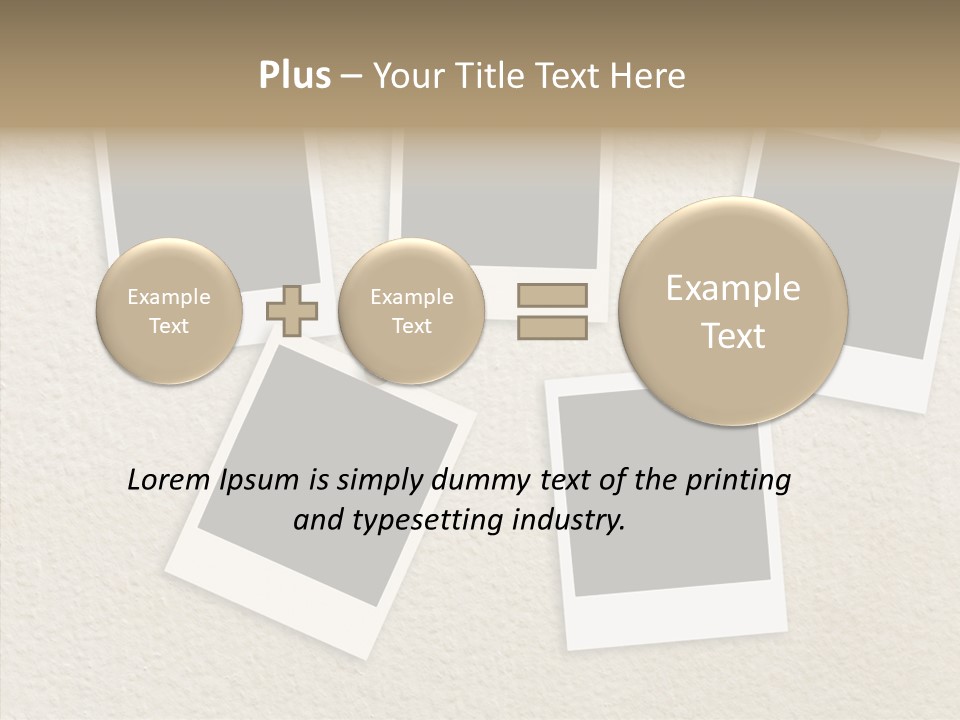Frame Concept Object PowerPoint Template