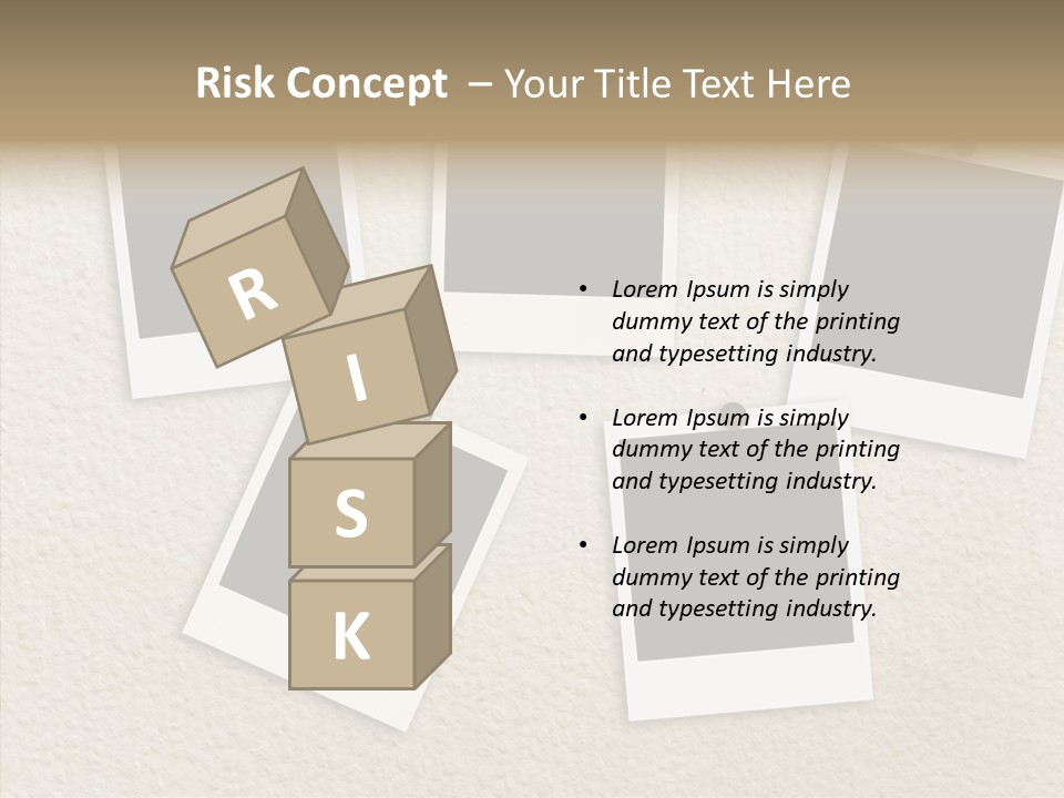 Frame Concept Object PowerPoint Template