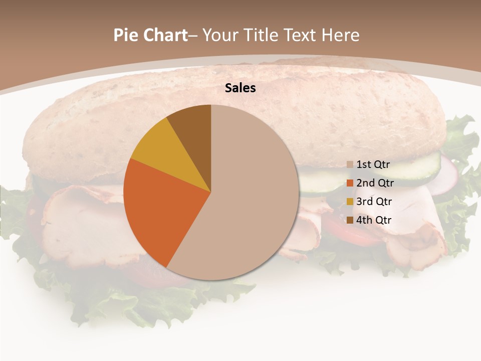Meal Cut Out White PowerPoint Template