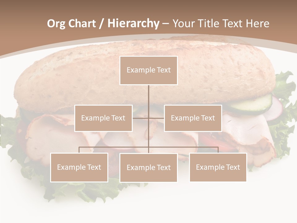 Meal Cut Out White PowerPoint Template
