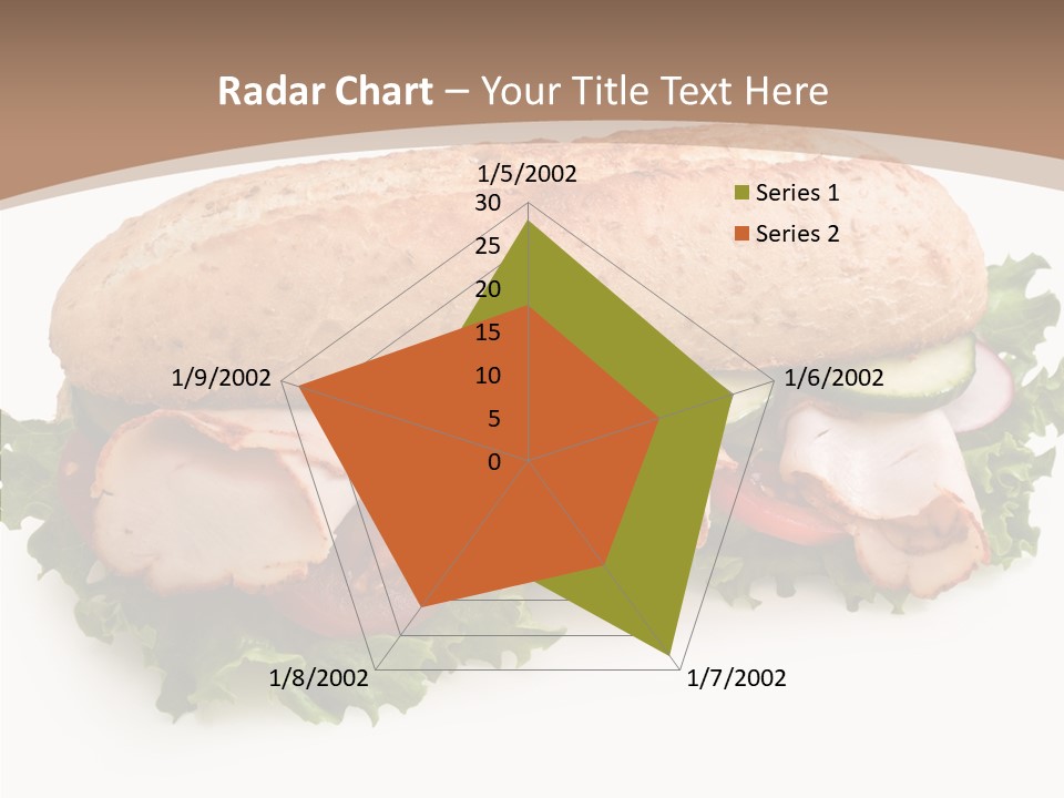 Meal Cut Out White PowerPoint Template