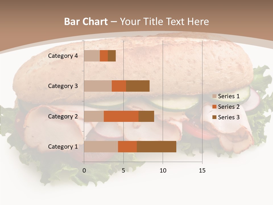 Meal Cut Out White PowerPoint Template