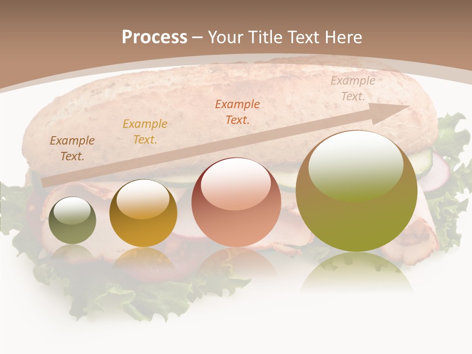 Meal Cut Out White PowerPoint Template