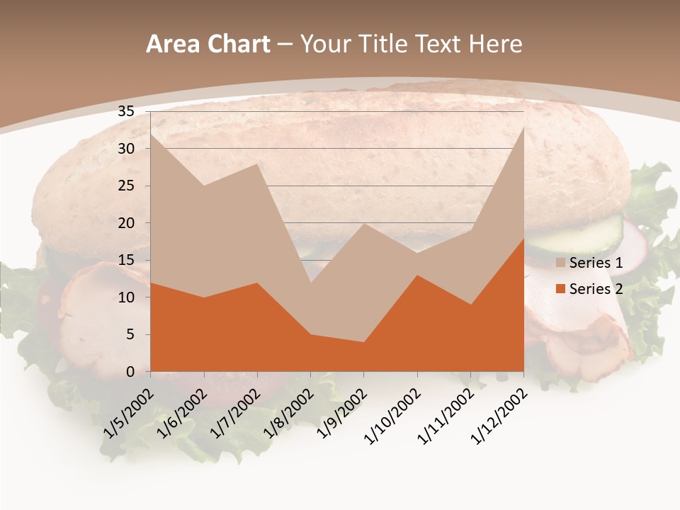 Meal Cut Out White PowerPoint Template