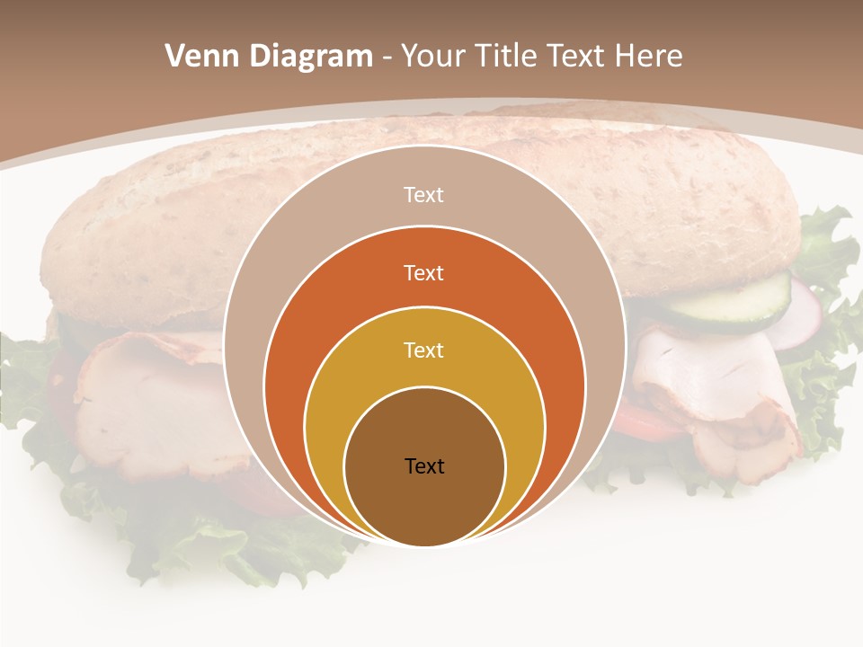 Meal Cut Out White PowerPoint Template