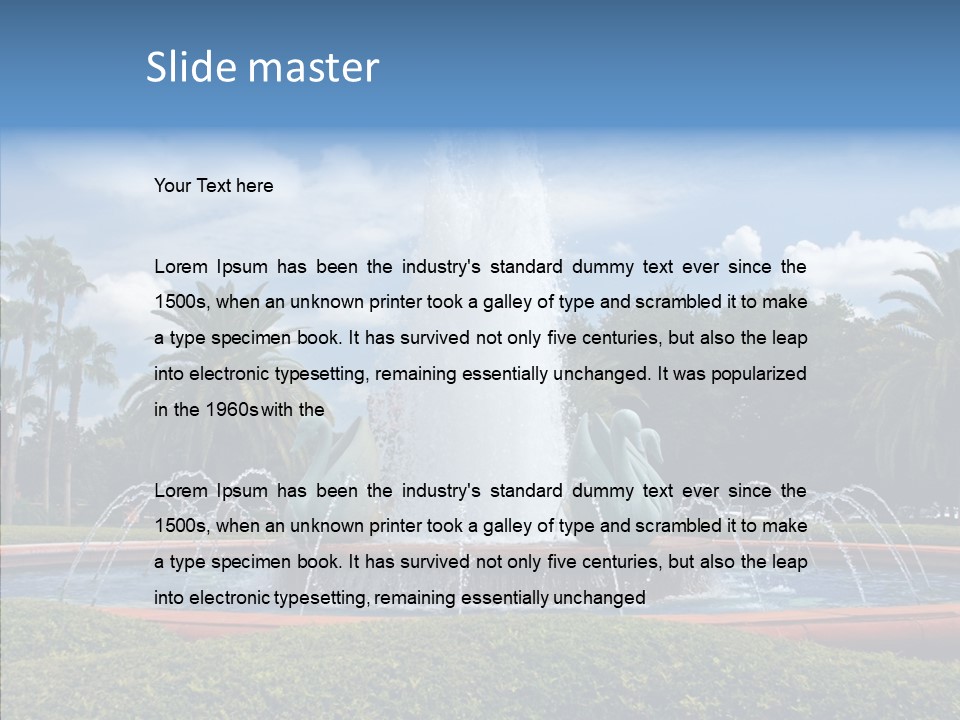 Warm Green Hot PowerPoint Template