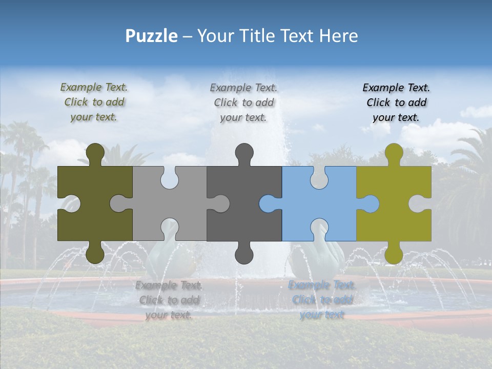 Warm Green Hot PowerPoint Template