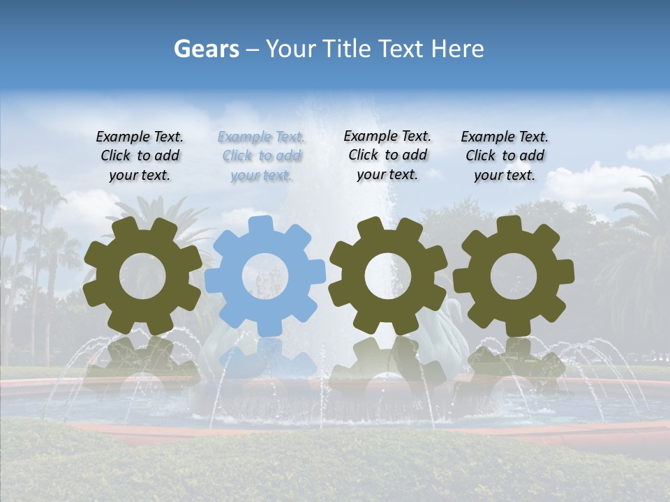 Warm Green Hot PowerPoint Template