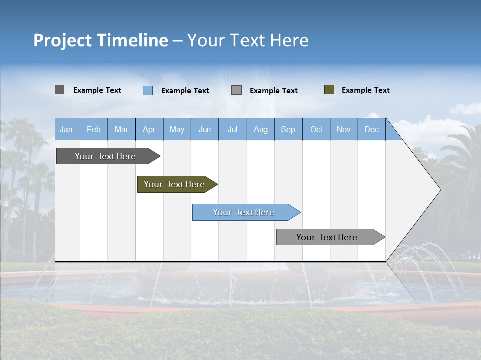 Warm Green Hot PowerPoint Template