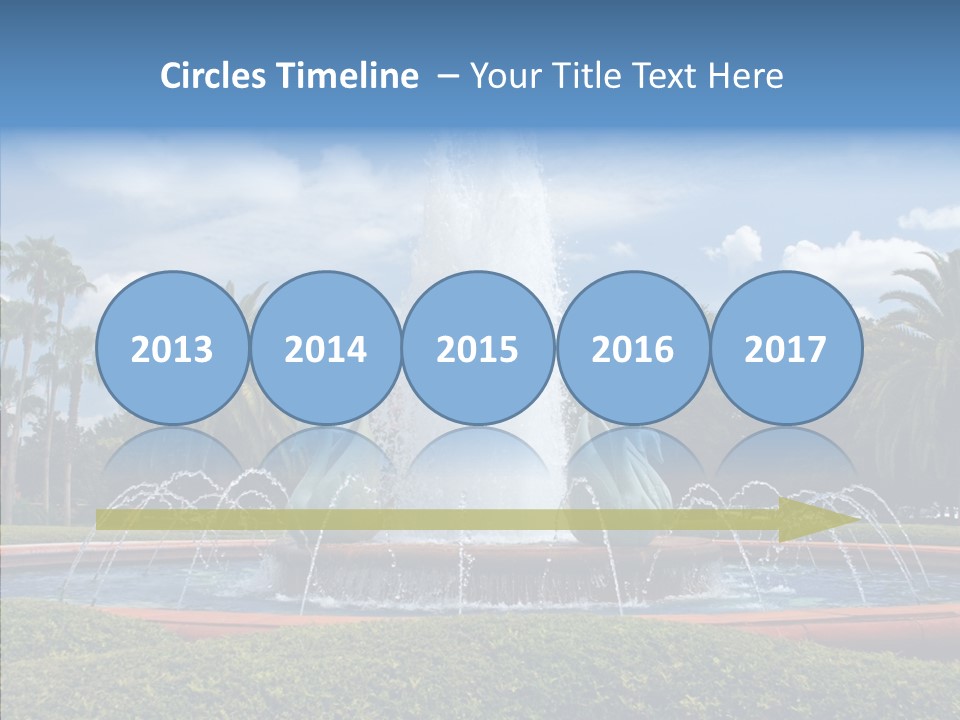Warm Green Hot PowerPoint Template