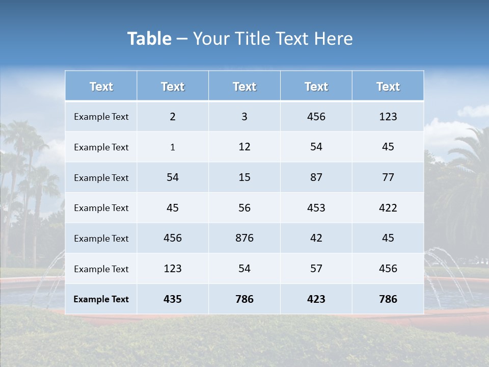 Warm Green Hot PowerPoint Template