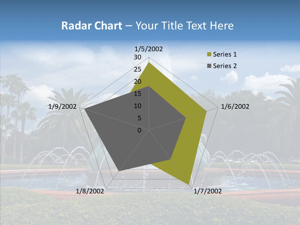 Warm Green Hot PowerPoint Template