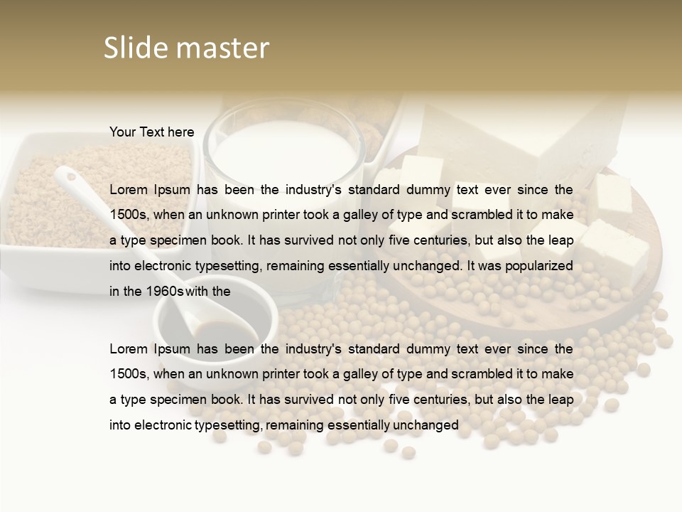 Vegan Meat Alternative Sauce PowerPoint Template