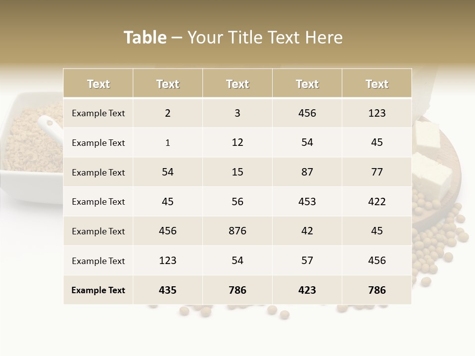 Vegan Meat Alternative Sauce PowerPoint Template