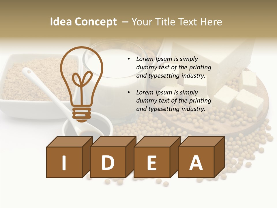 Vegan Meat Alternative Sauce PowerPoint Template