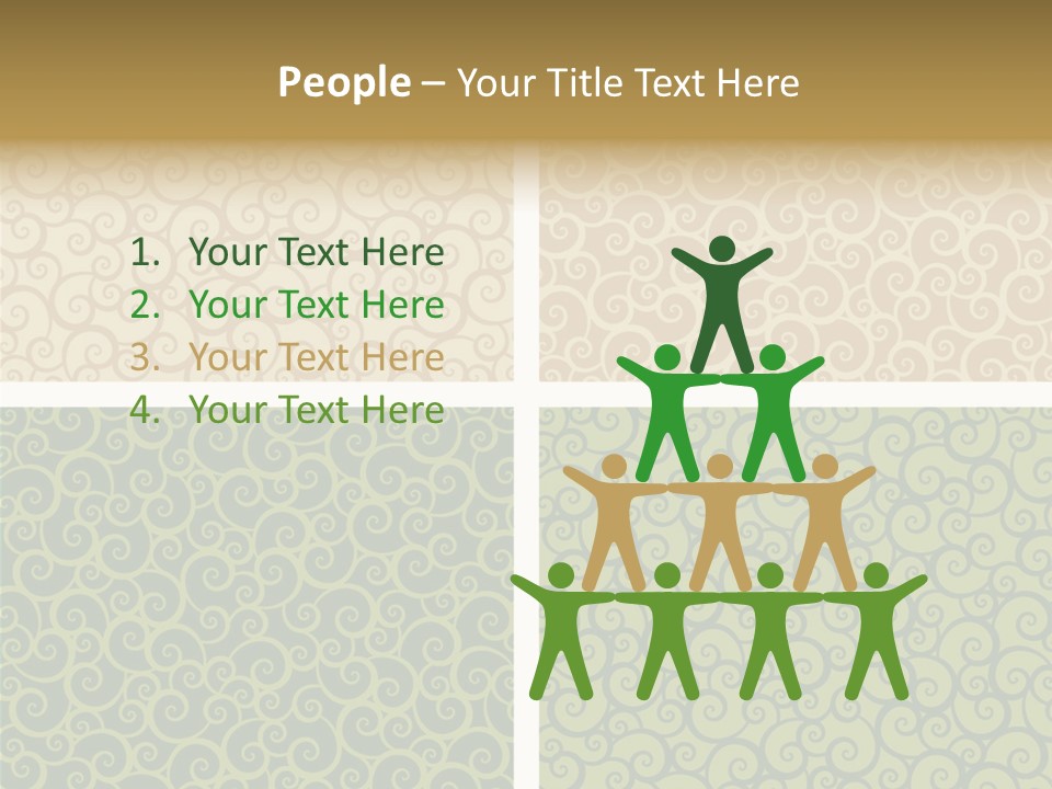 Together Profe Ional Happy PowerPoint Template