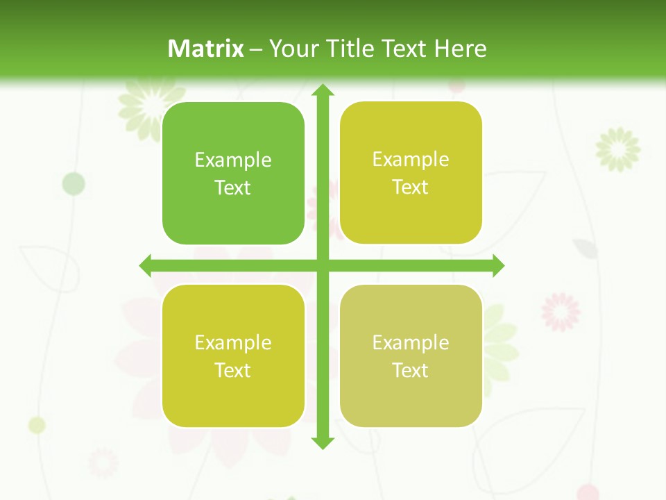 Floral Abstract Beautiful PowerPoint Template