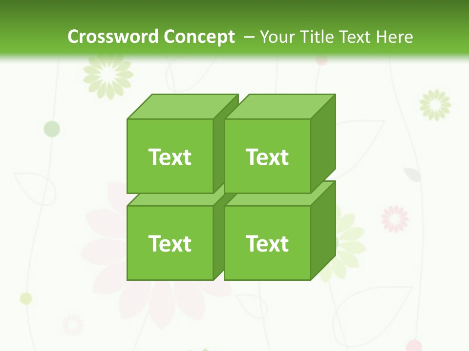 Floral Abstract Beautiful PowerPoint Template
