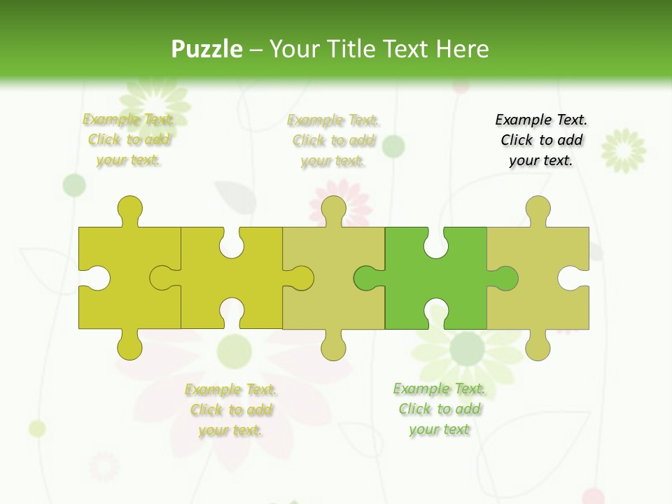 Floral Abstract Beautiful PowerPoint Template