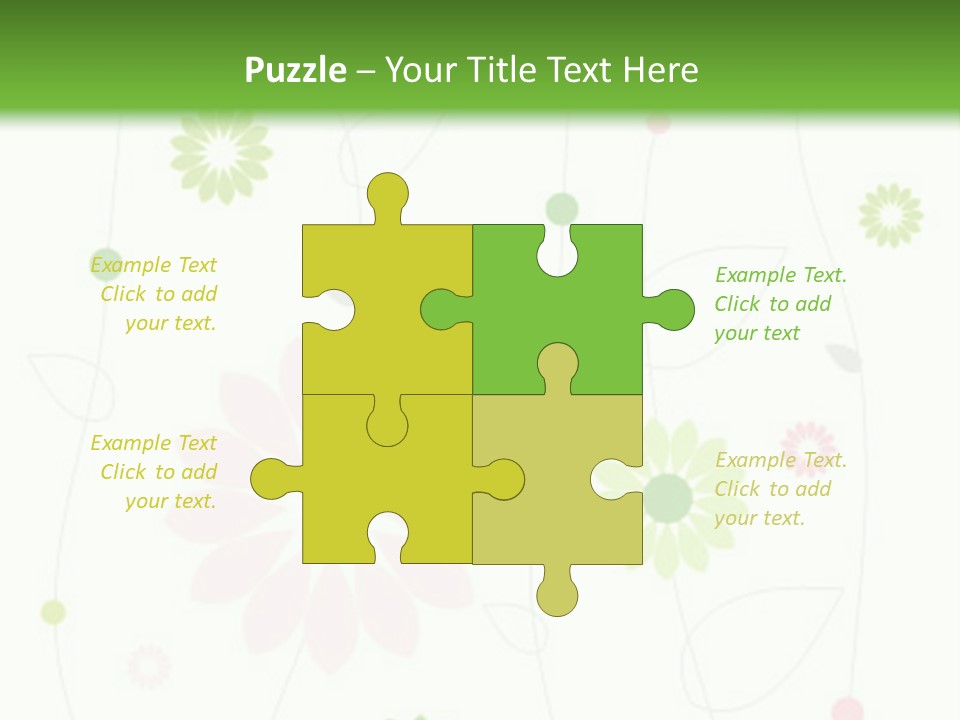 Floral Abstract Beautiful PowerPoint Template