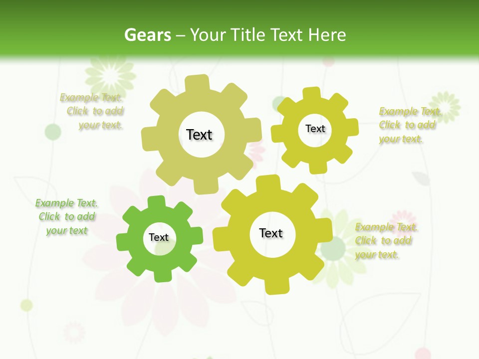 Floral Abstract Beautiful PowerPoint Template