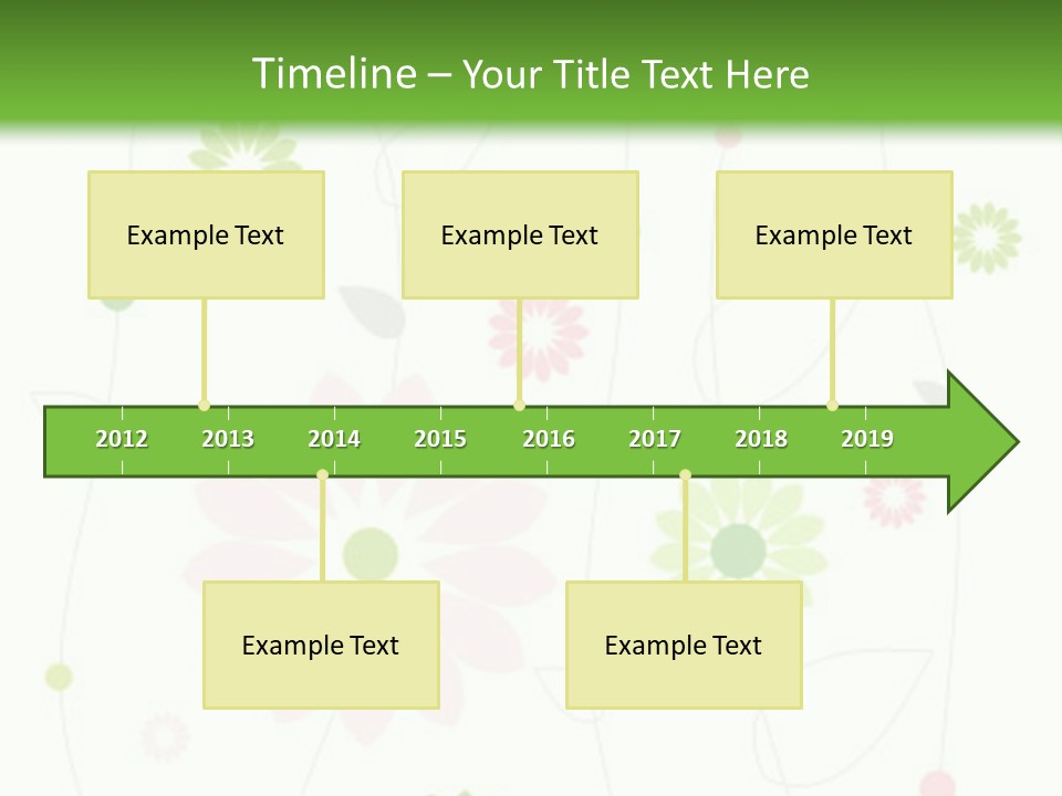 Floral Abstract Beautiful PowerPoint Template