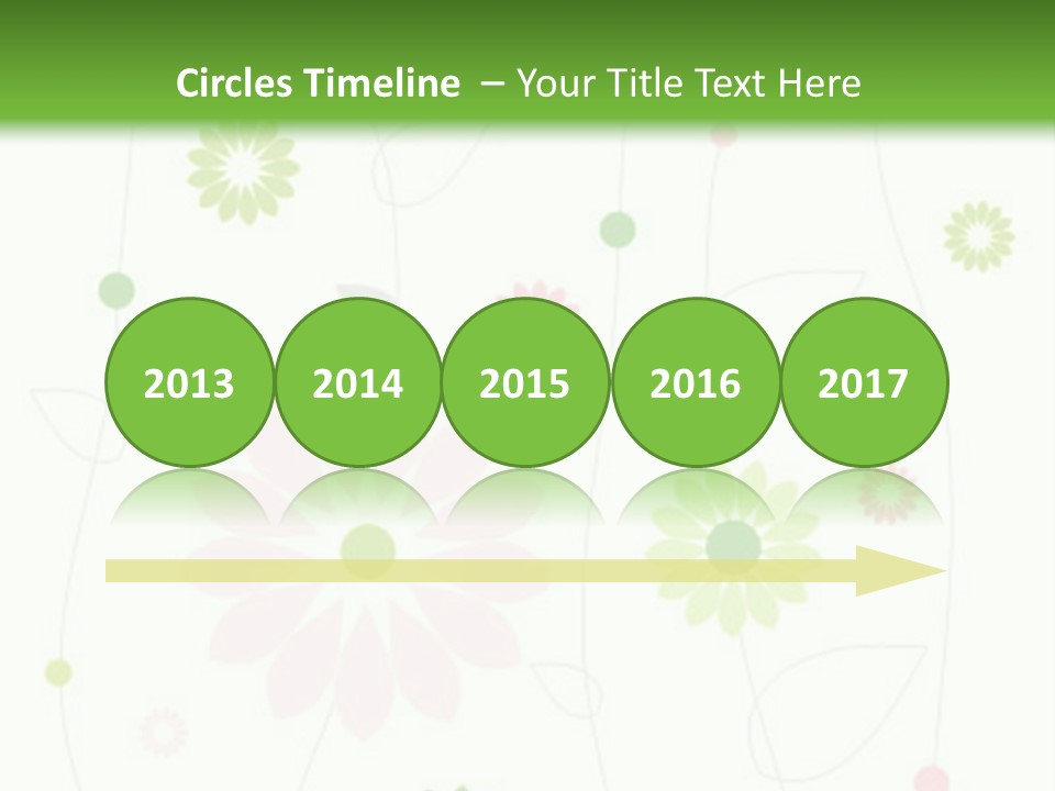 Floral Abstract Beautiful PowerPoint Template