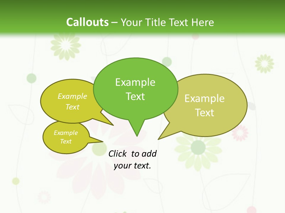 Floral Abstract Beautiful PowerPoint Template