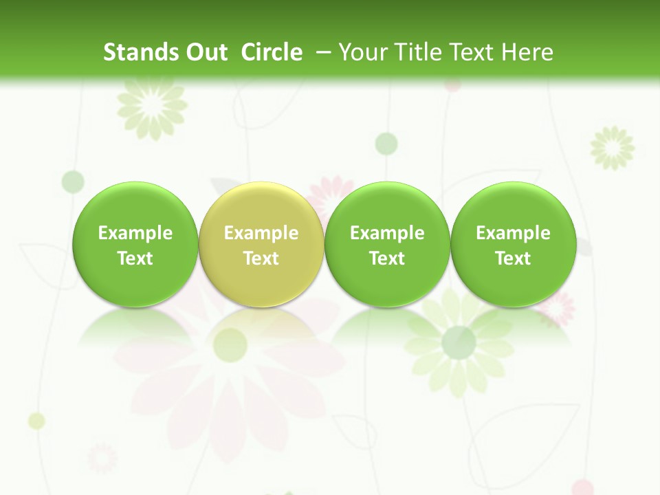 Floral Abstract Beautiful PowerPoint Template