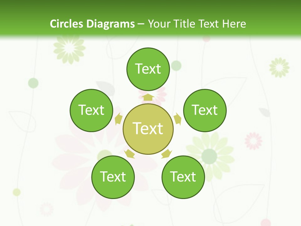 Floral Abstract Beautiful PowerPoint Template