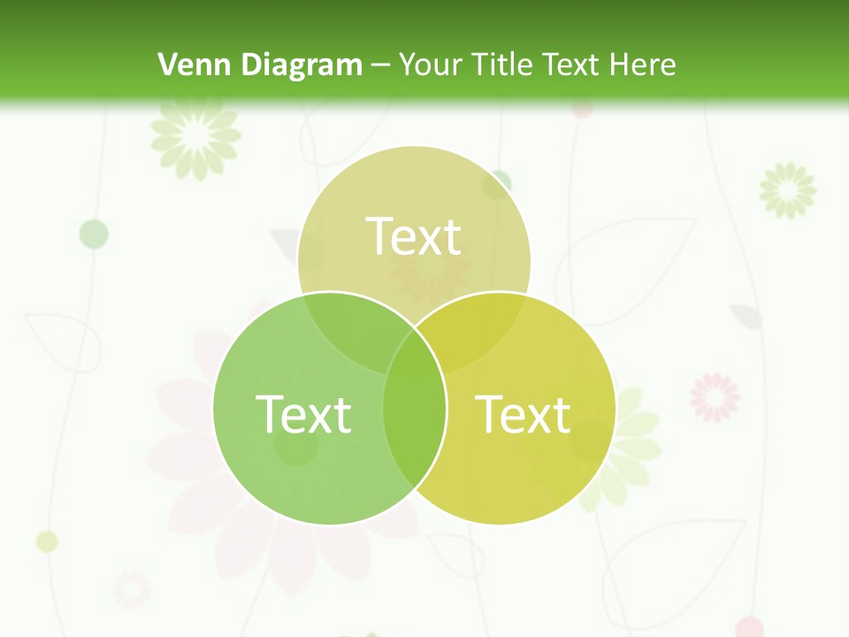 Floral Abstract Beautiful PowerPoint Template