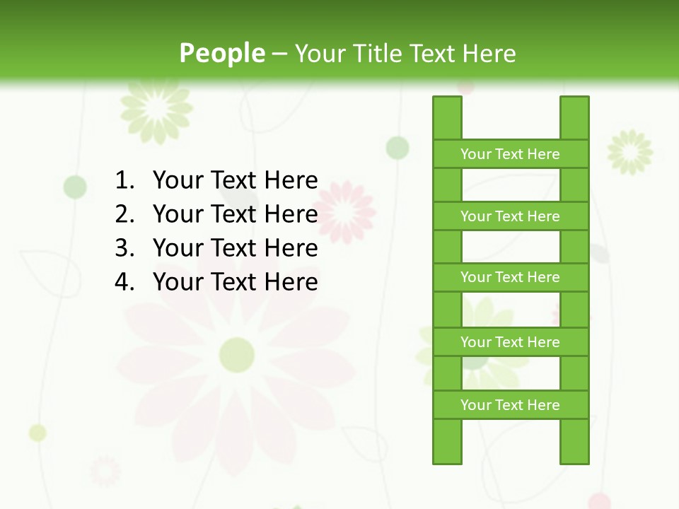 Floral Abstract Beautiful PowerPoint Template