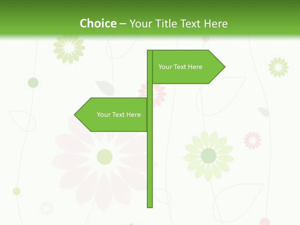 Floral Abstract Beautiful PowerPoint Template