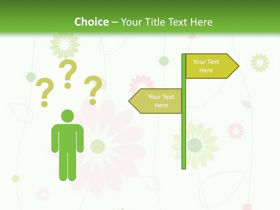 Floral Abstract Beautiful PowerPoint Template