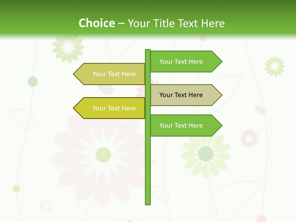 Floral Abstract Beautiful PowerPoint Template