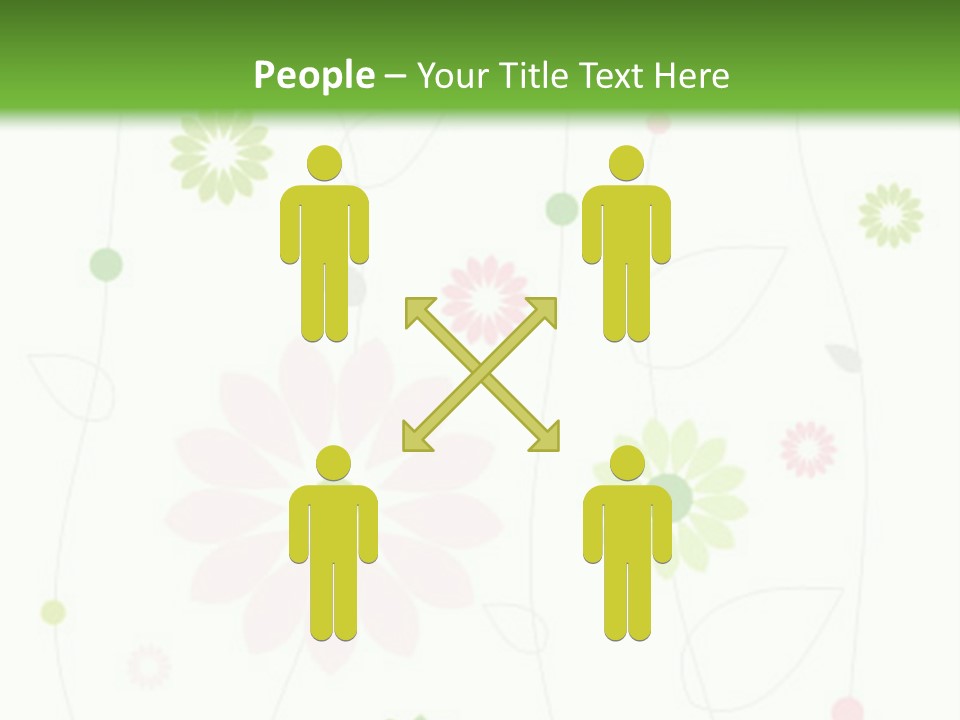 Floral Abstract Beautiful PowerPoint Template