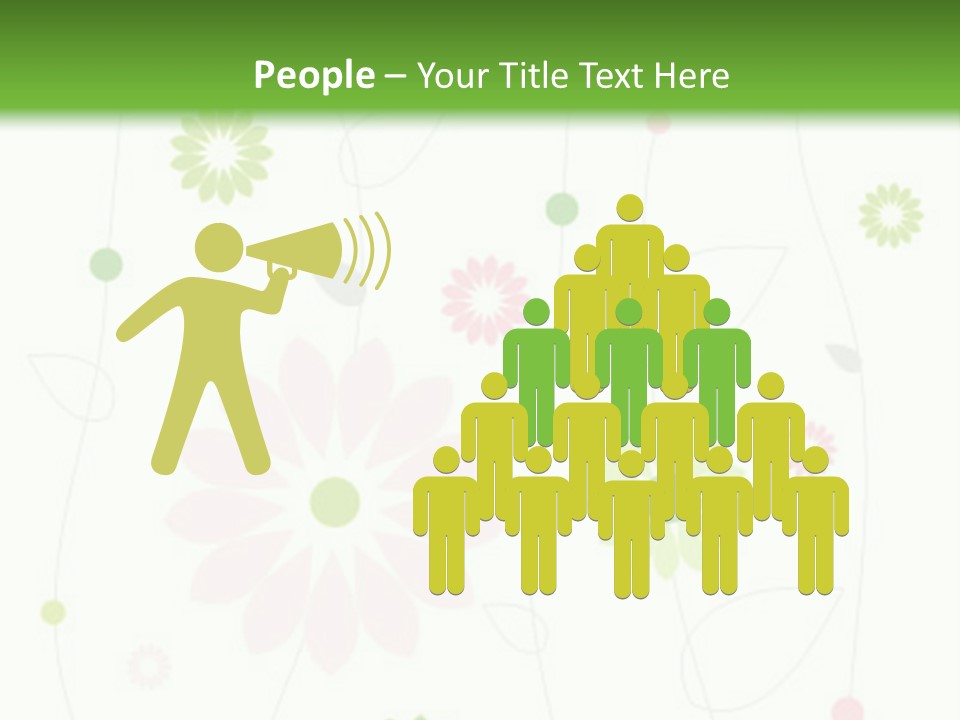 Floral Abstract Beautiful PowerPoint Template