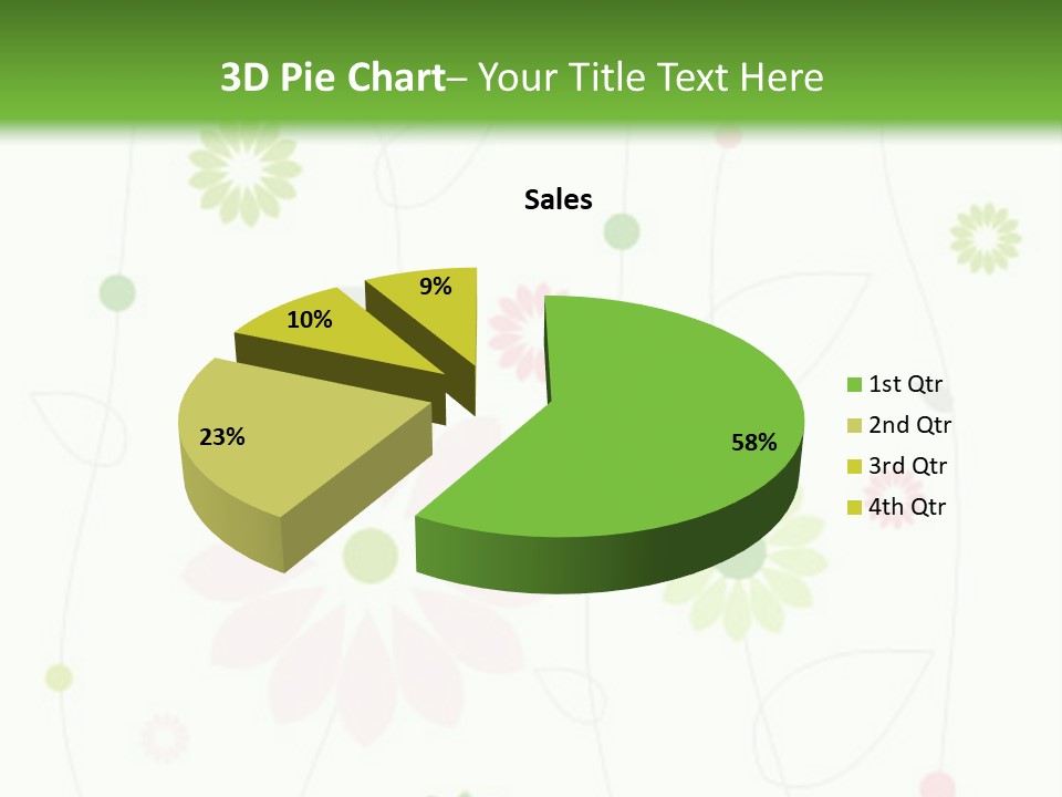 Floral Abstract Beautiful PowerPoint Template