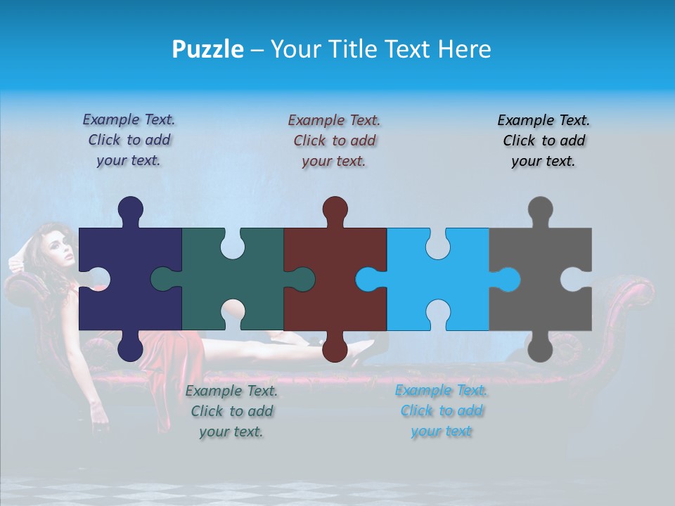 Expensive Decor Clothing PowerPoint Template