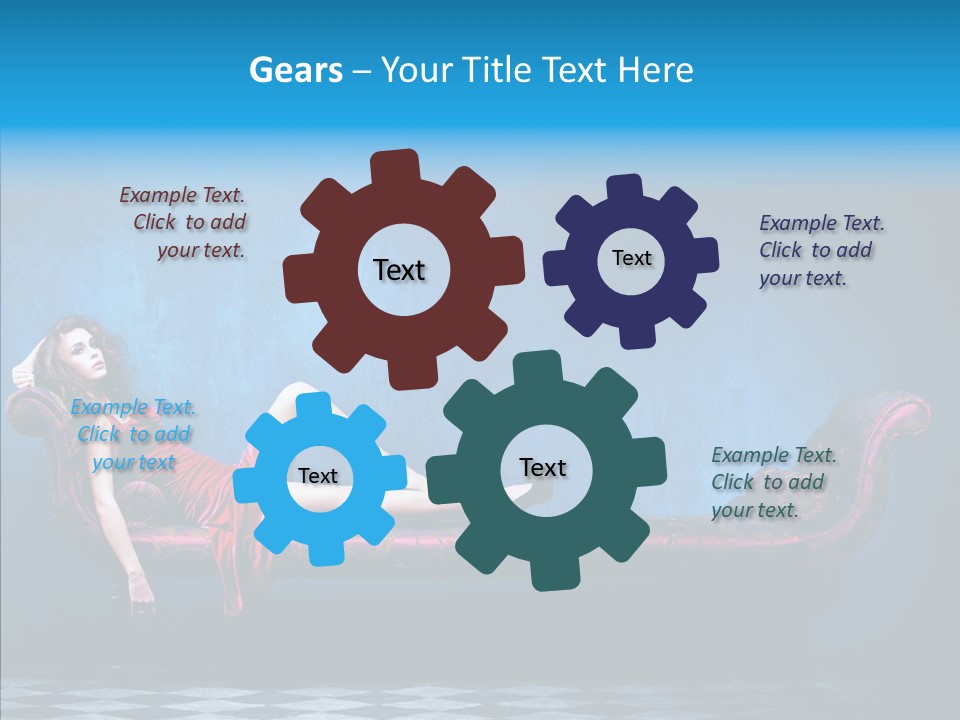 Expensive Decor Clothing PowerPoint Template