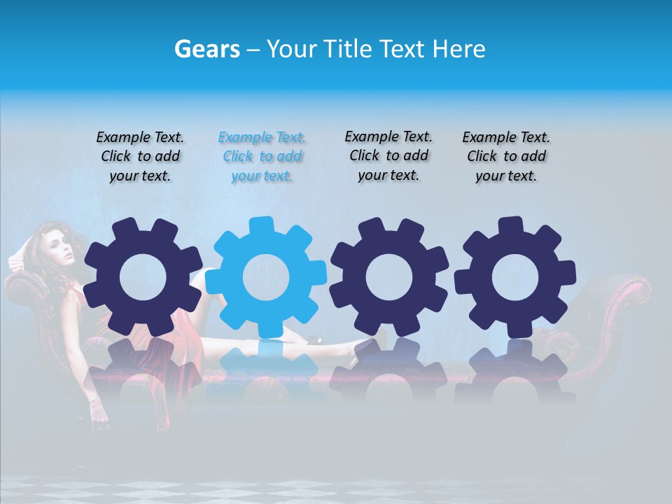 Expensive Decor Clothing PowerPoint Template