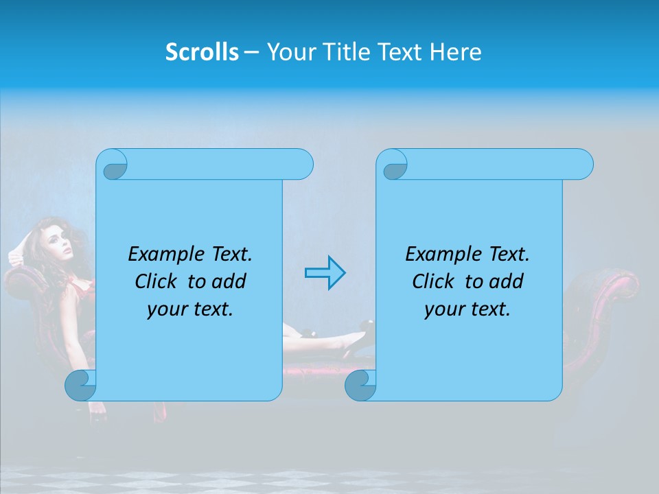 Expensive Decor Clothing PowerPoint Template