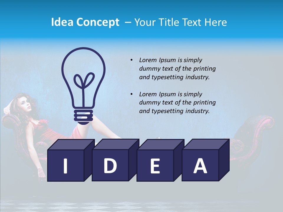 Expensive Decor Clothing PowerPoint Template