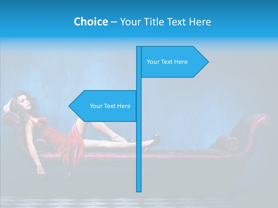 Expensive Decor Clothing PowerPoint Template
