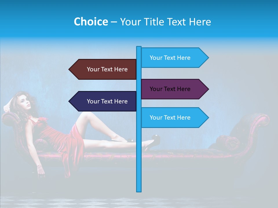 Expensive Decor Clothing PowerPoint Template