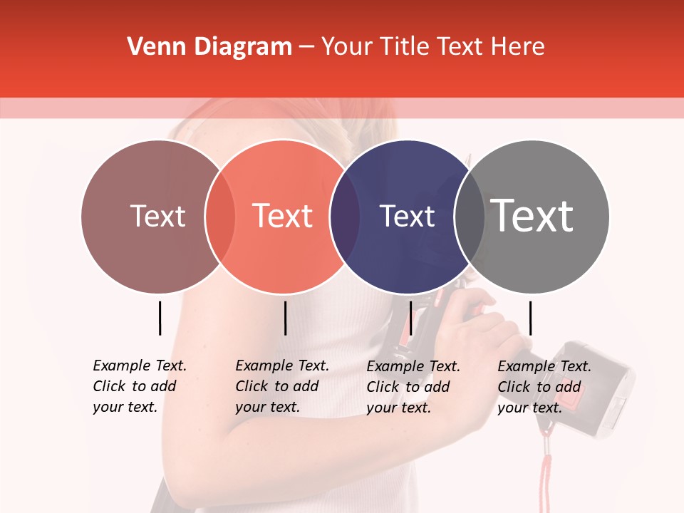 Female White Construction PowerPoint Template