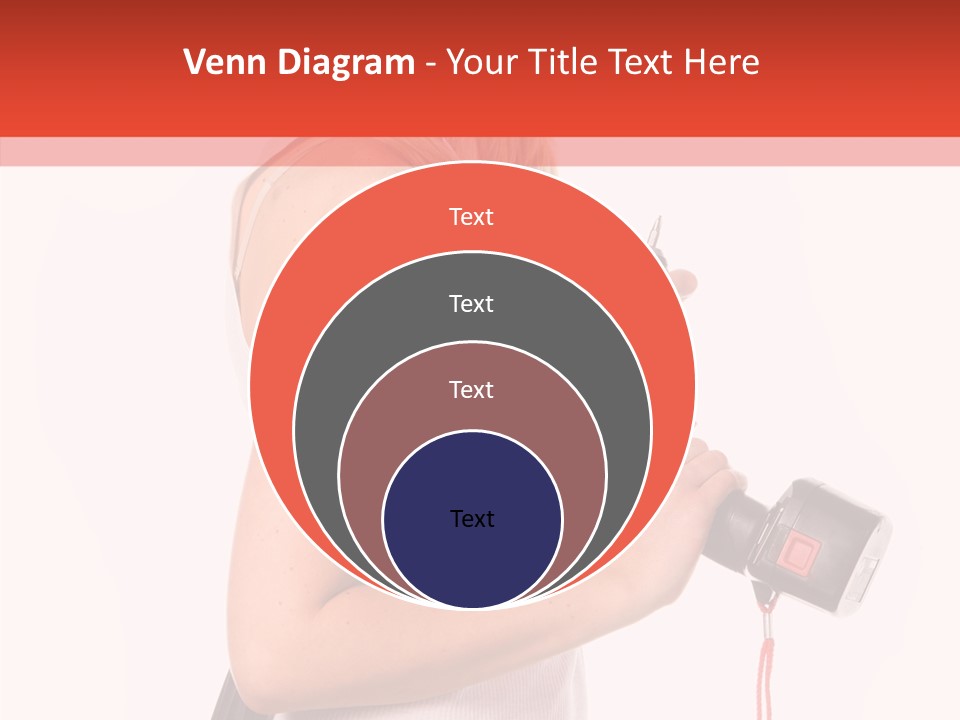 Female White Construction PowerPoint Template